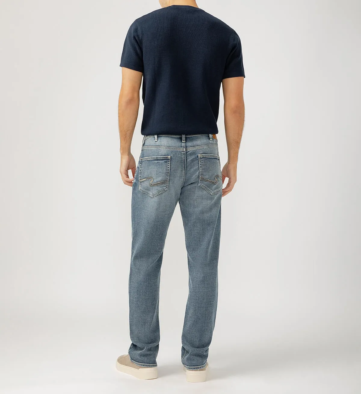 Silver Grayson Classic Fit Straight Leg