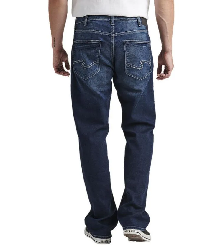 Silver Grayson Easy Fit Straight Leg