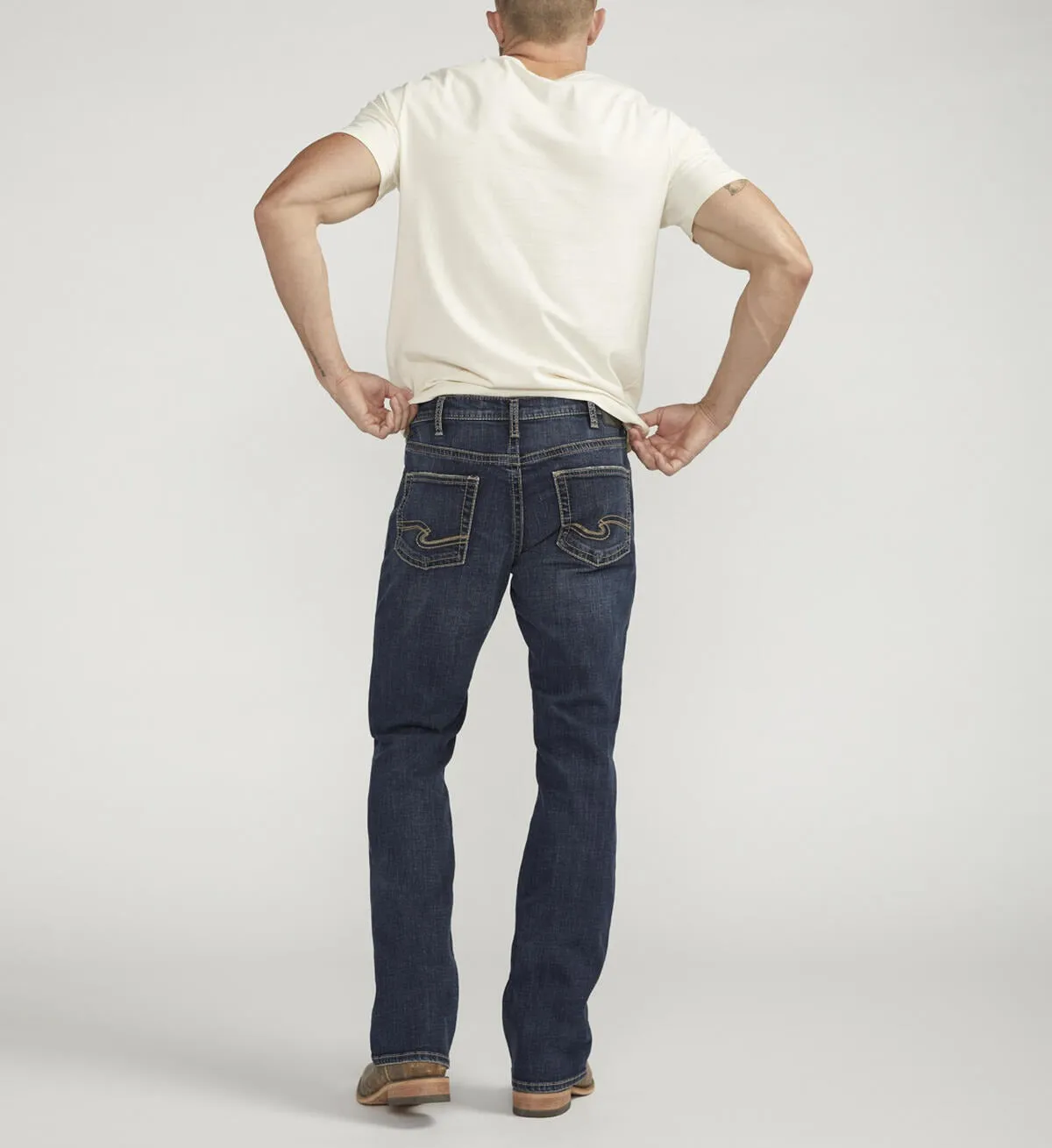 Silver Jace Slim Fit Bootcut