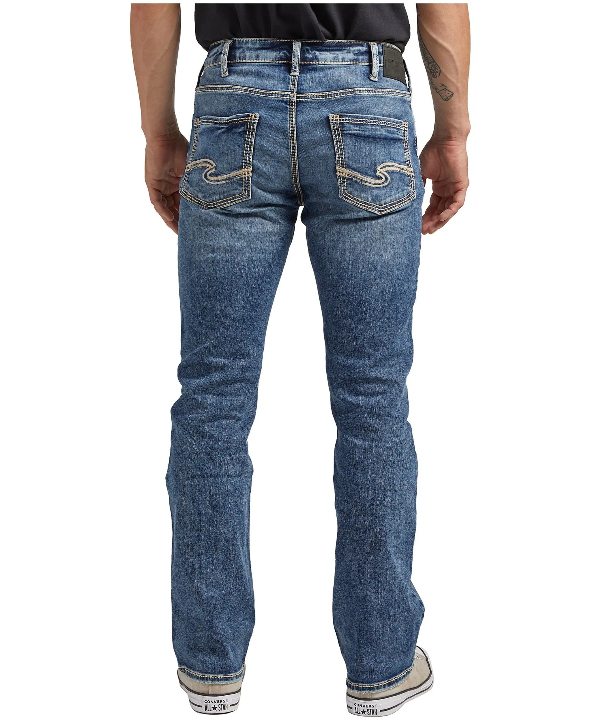Silver Jace Slim Fit Bootcut