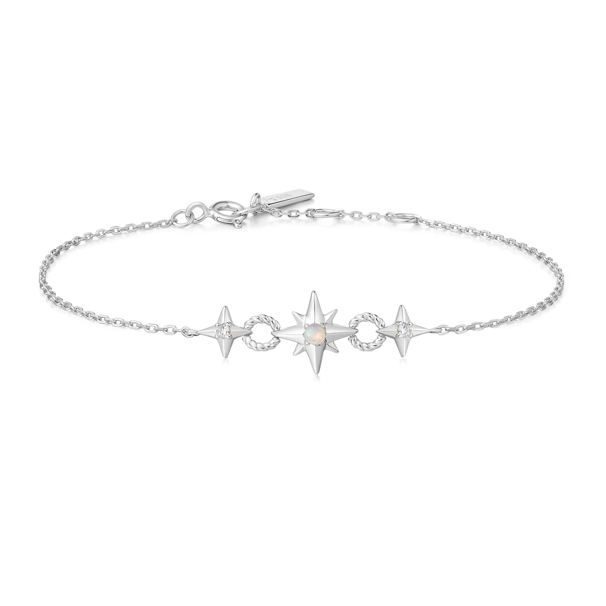 Bracelet Étoile Liée Argent B063-05H Bijoux Ania Haie