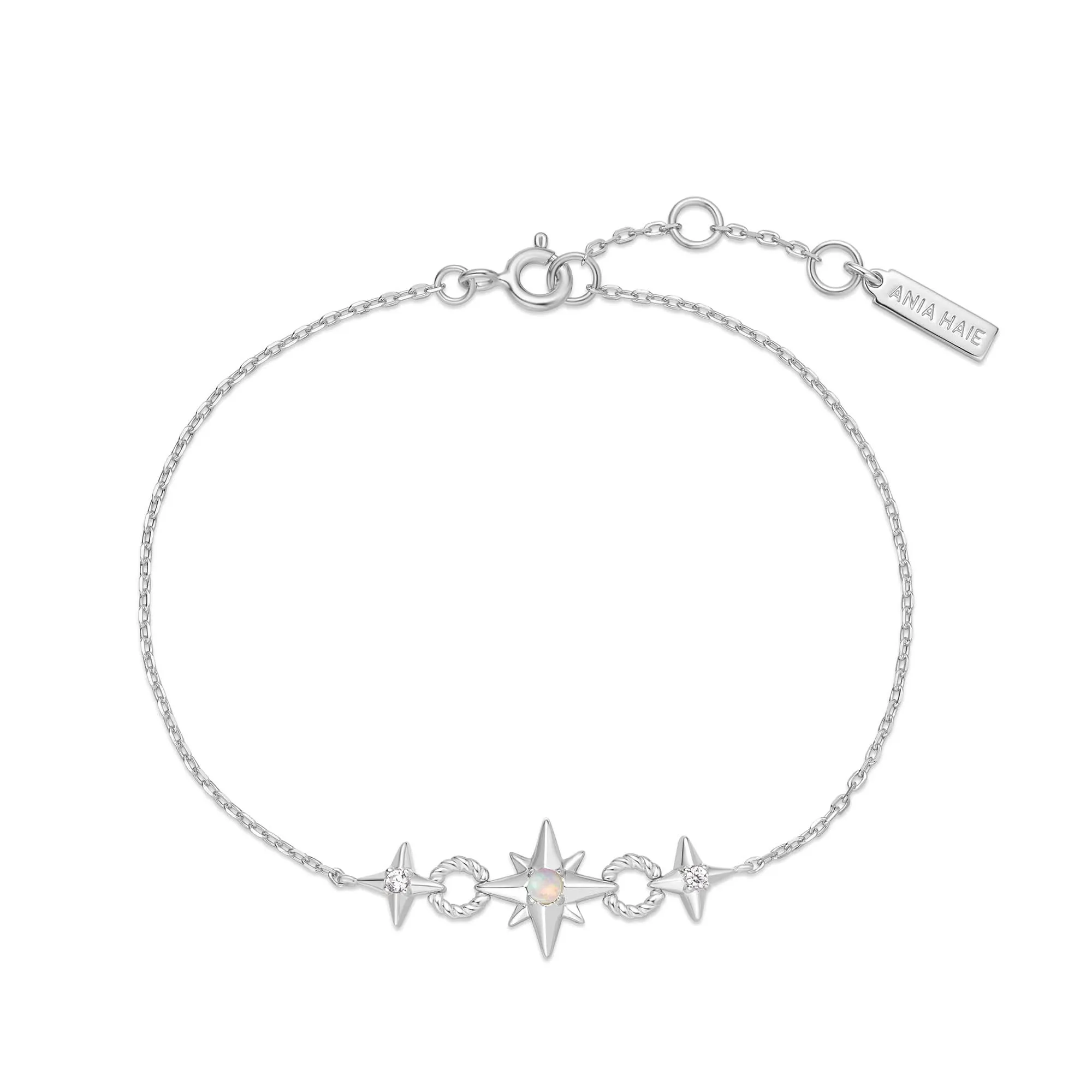 Bracelet Étoile Liée Argent B063-05H Bijoux Ania Haie
