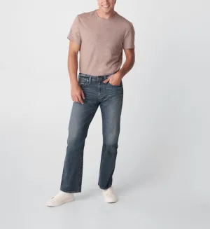 Silver Relaxed Fit Straight Leg