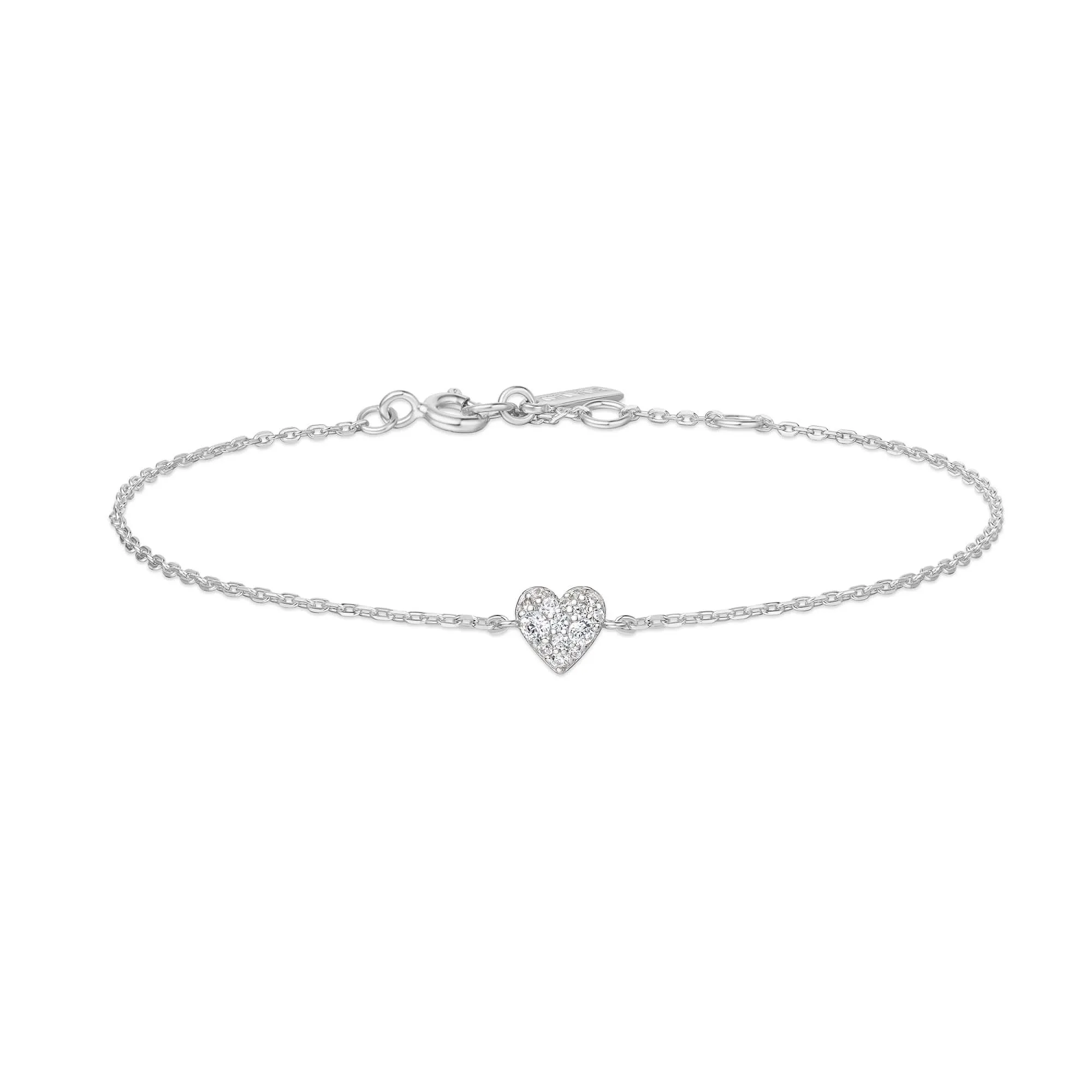 Bracelet Pavé Silver Sweetheart B064-01H Ania Haie Jewellery
