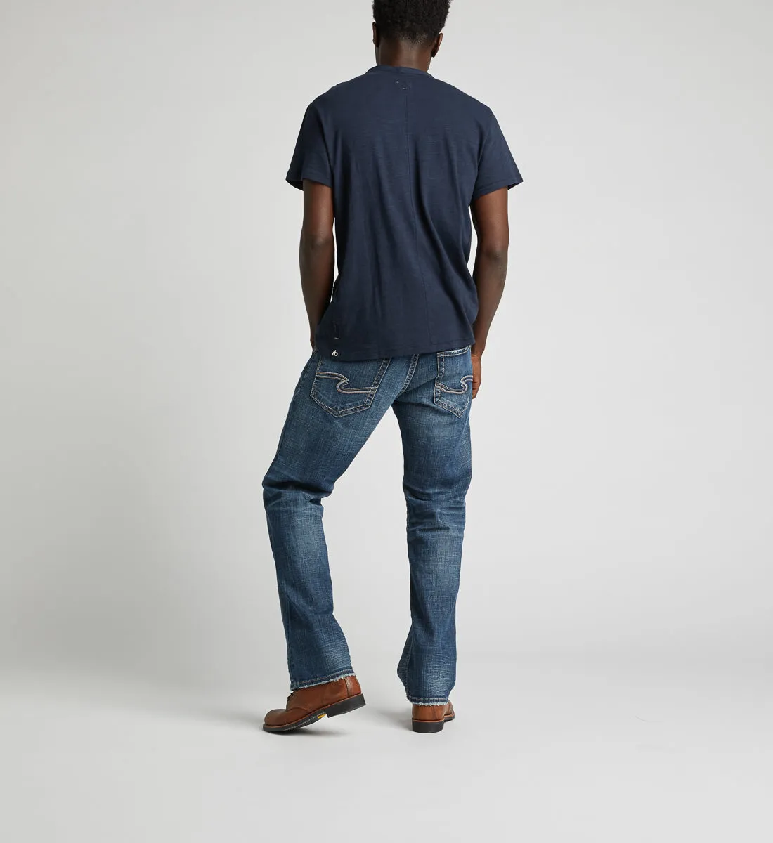 Silver Zac Relaxed Fit Straight Leg Jeans