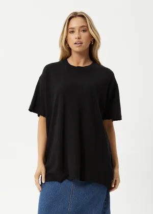 Slay - Oversized Tee Black