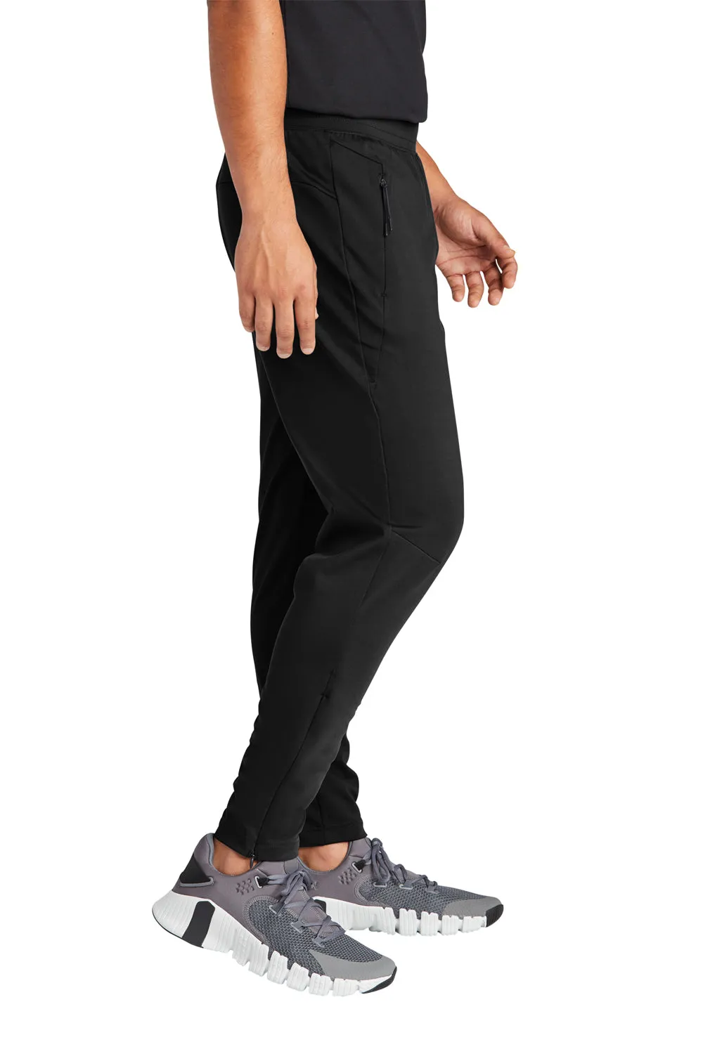 Sport-Tek Mens Circuit Jogger Sweatpants w/ Pockets - Deep Black
