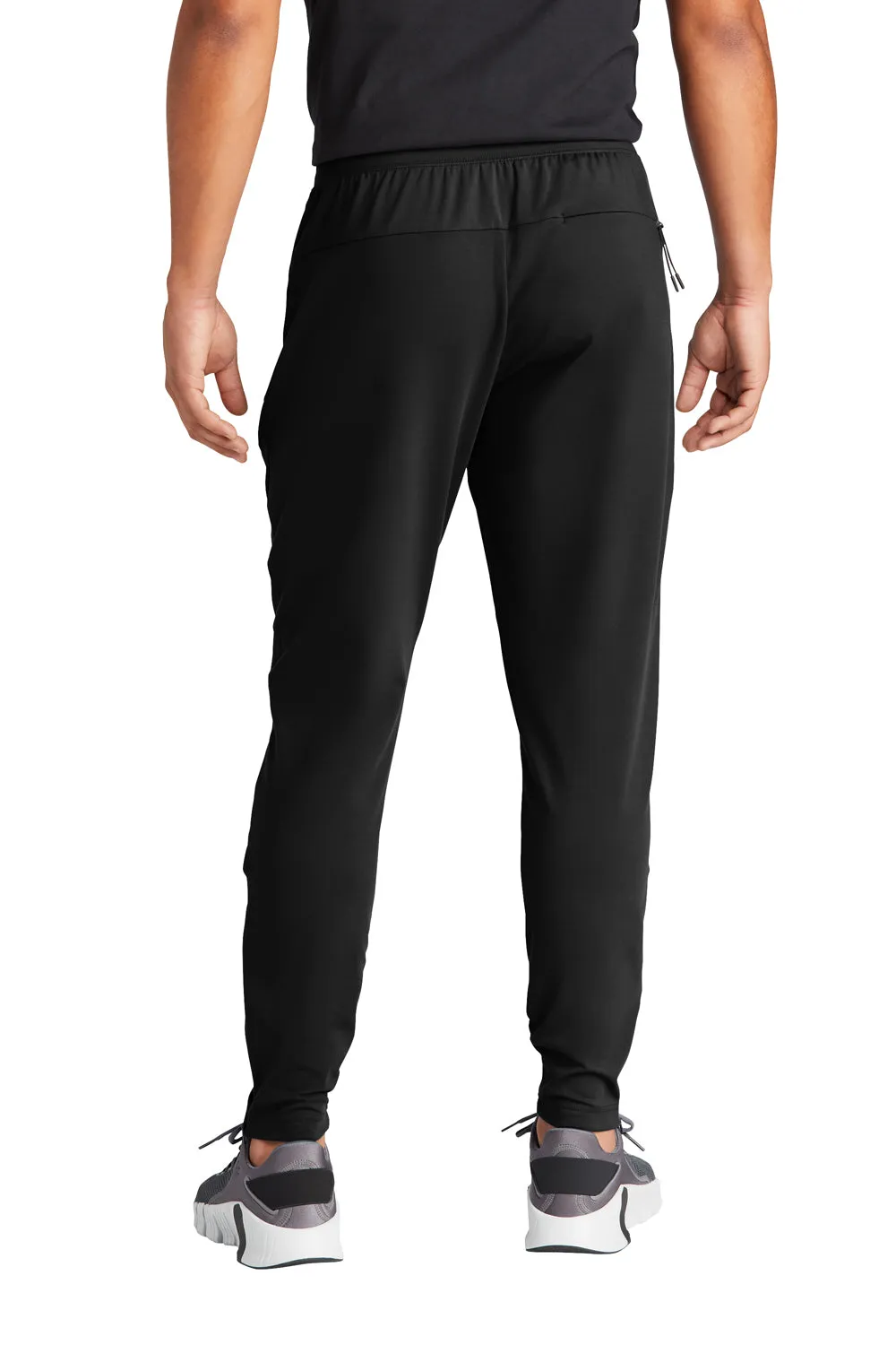 Sport-Tek Mens Circuit Jogger Sweatpants w/ Pockets - Deep Black