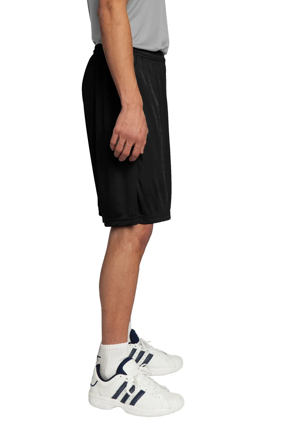 Sport-Tek Mens Competitor Moisture Wicking Shorts - Black