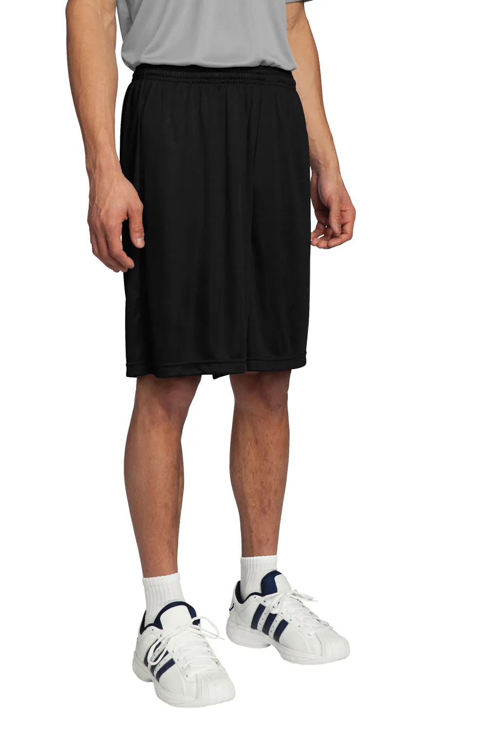 Sport-Tek Mens Competitor Moisture Wicking Shorts - Black