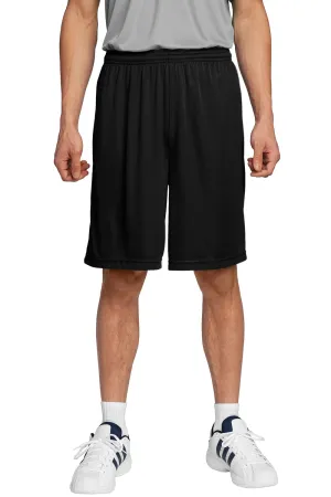 Sport-Tek Mens Competitor Moisture Wicking Shorts - Black