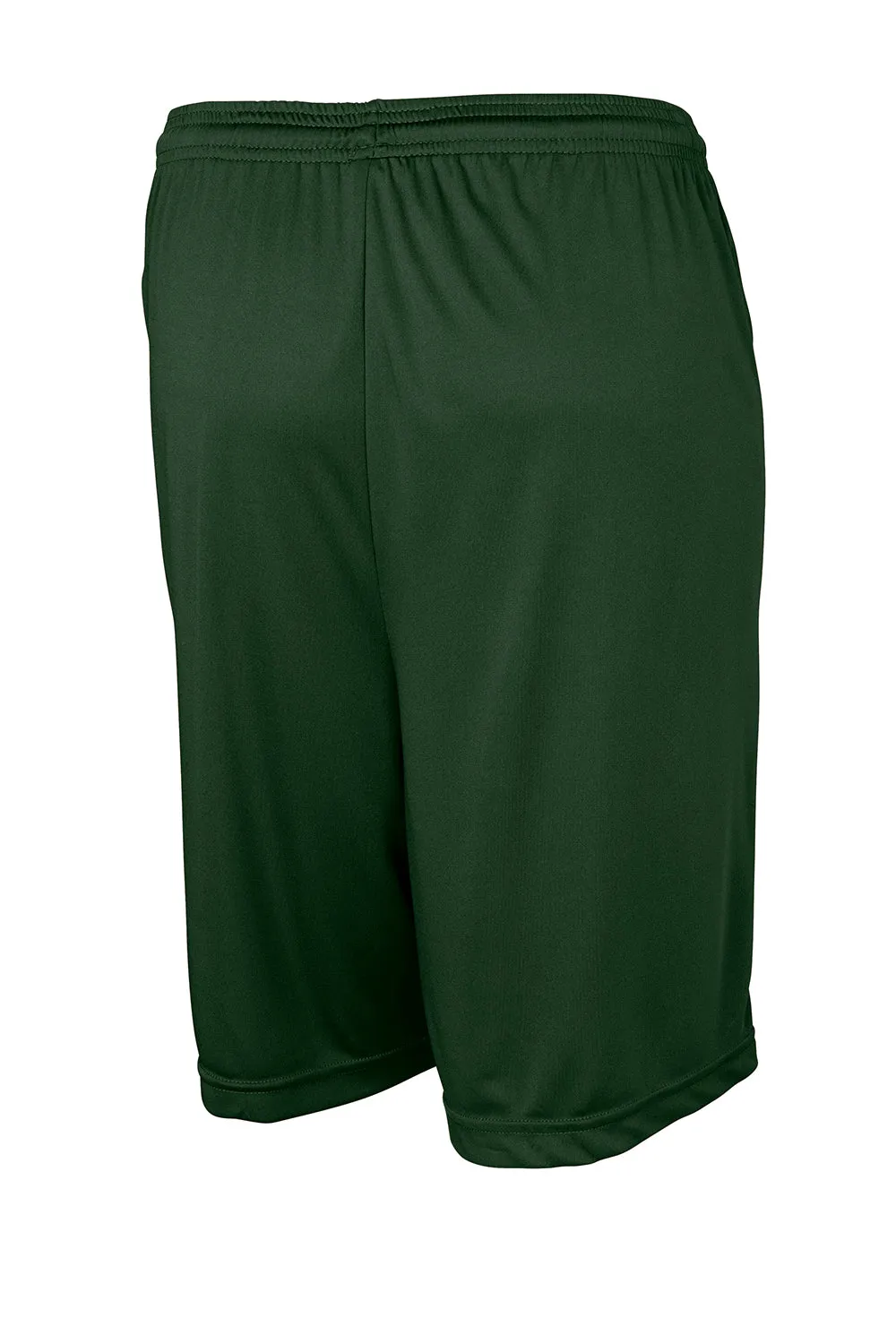 Sport-Tek Mens Competitor Moisture Wicking Shorts - Forest Green - Closeout