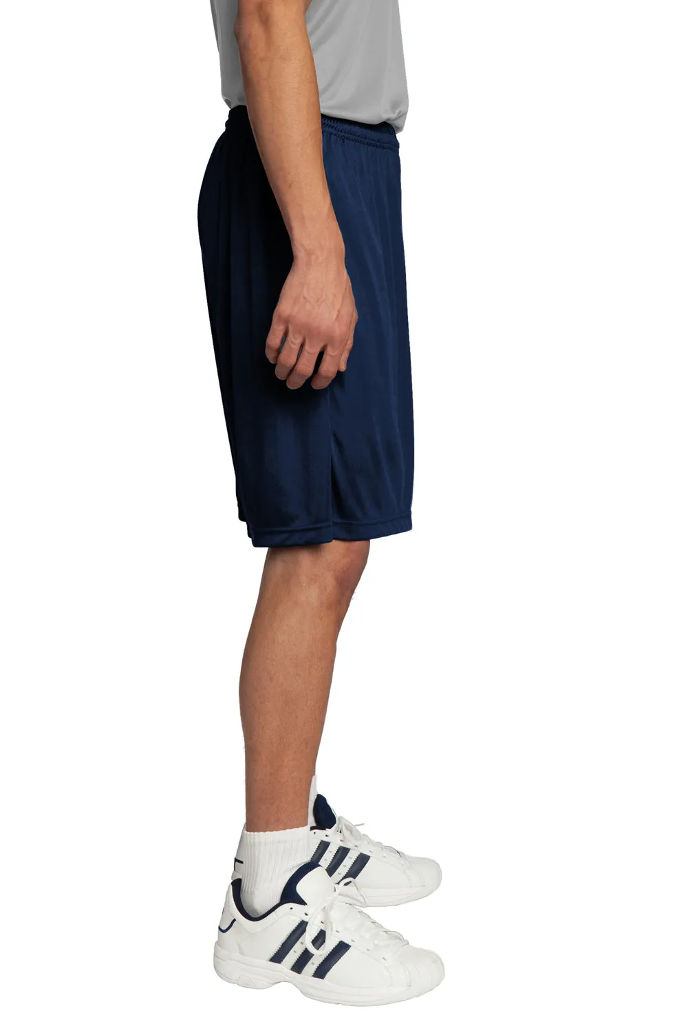 Sport-Tek Mens Competitor Moisture Wicking Shorts - True Navy Blue