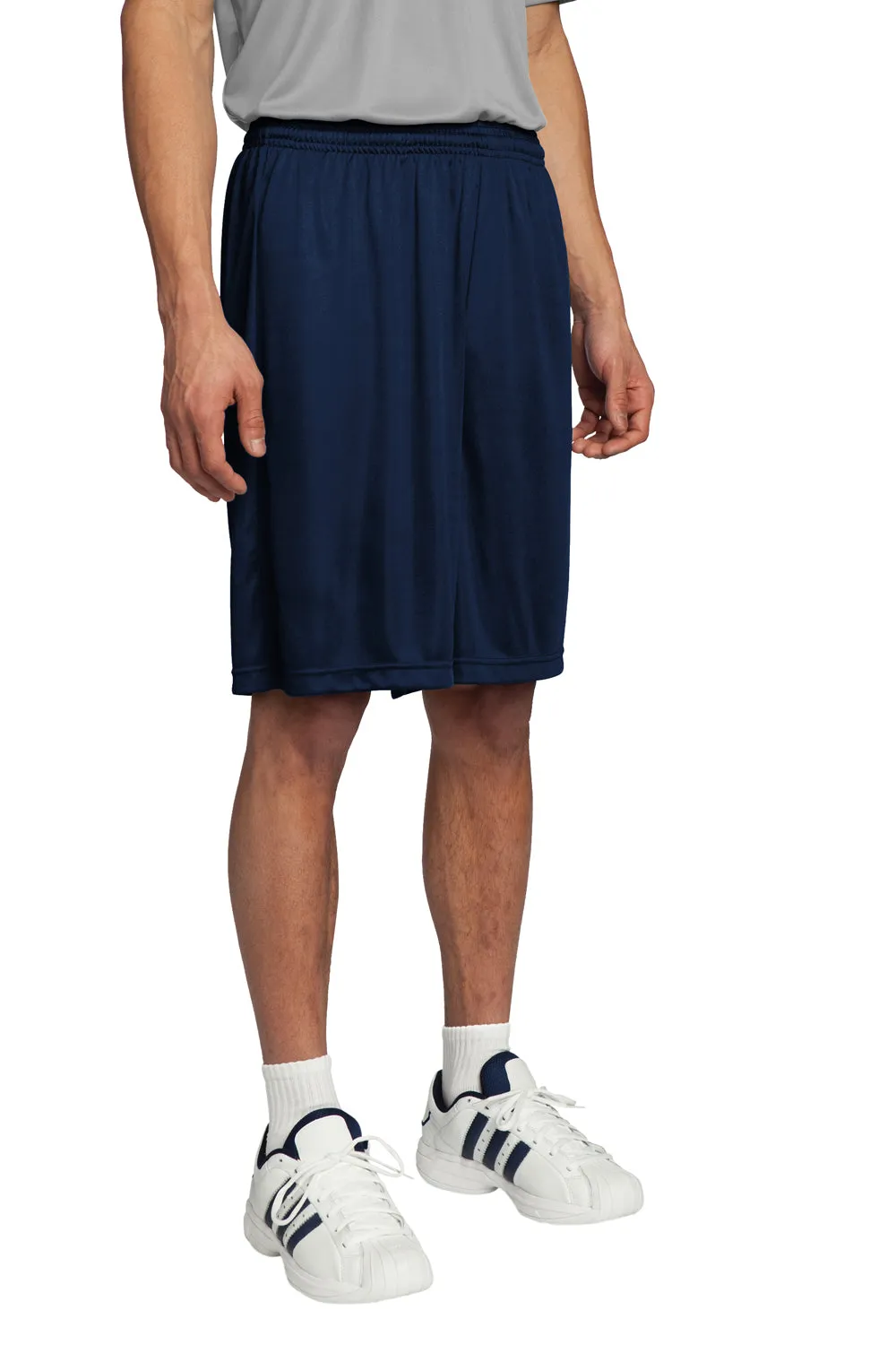 Sport-Tek Mens Competitor Moisture Wicking Shorts - True Navy Blue