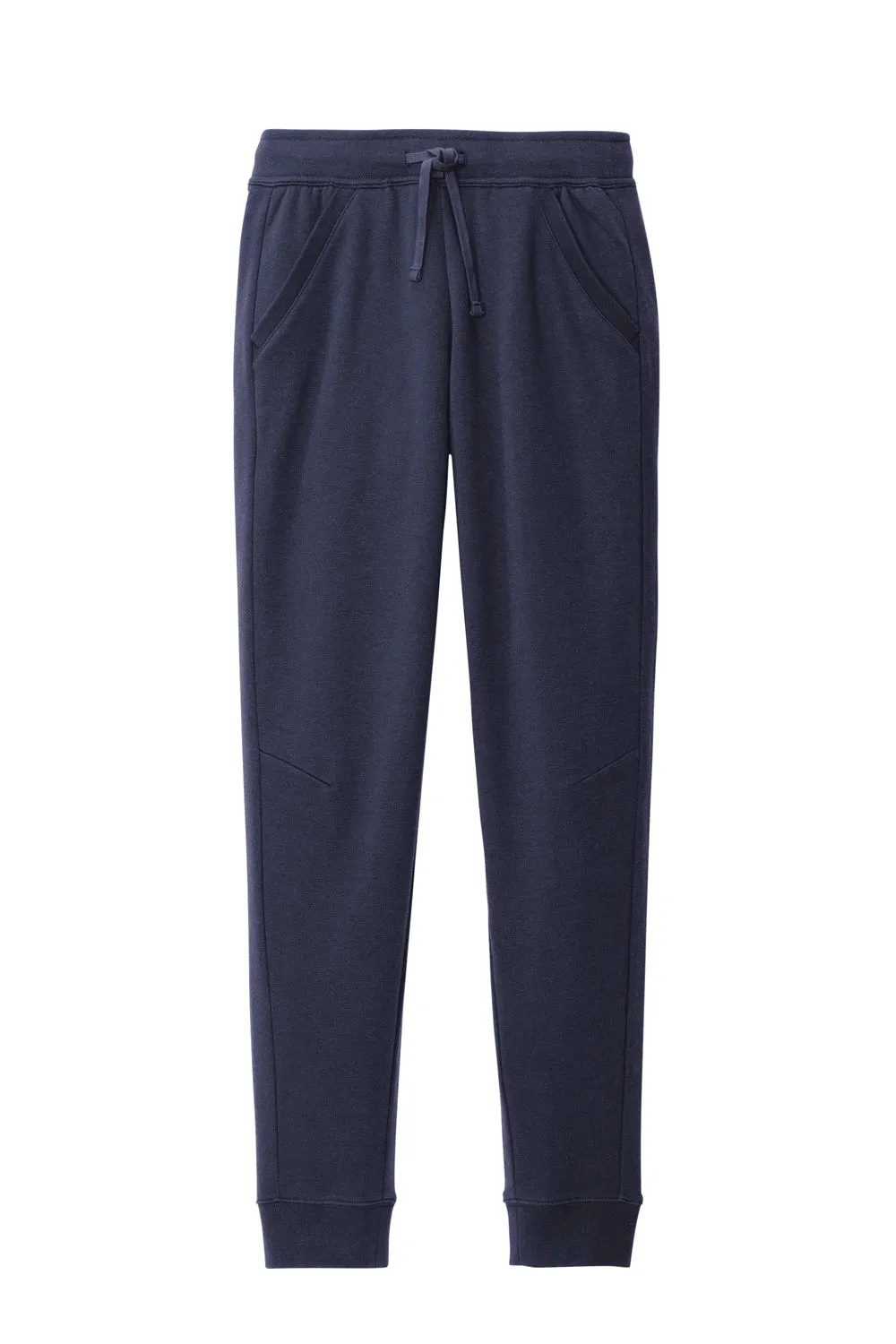 Sport-Tek Mens Drive Fleece Jogger Sweatpants w/ Pockets - True Navy Blue