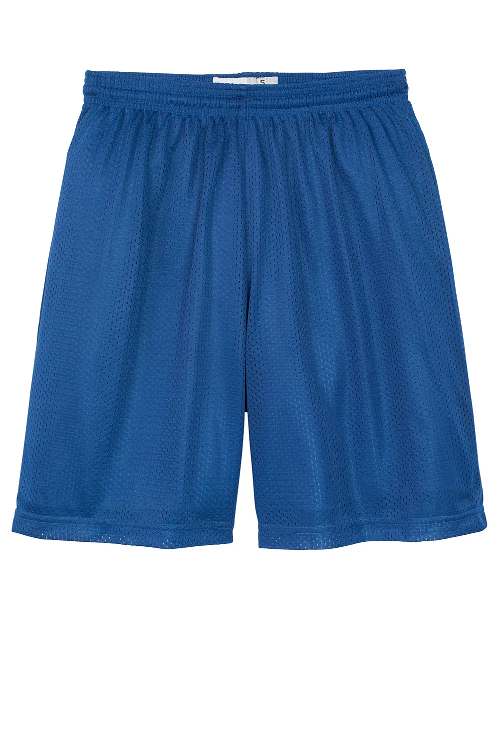 Sport-Tek Mens Moisture Wicking Classic Mesh Shorts - True Royal Blue - Closeout
