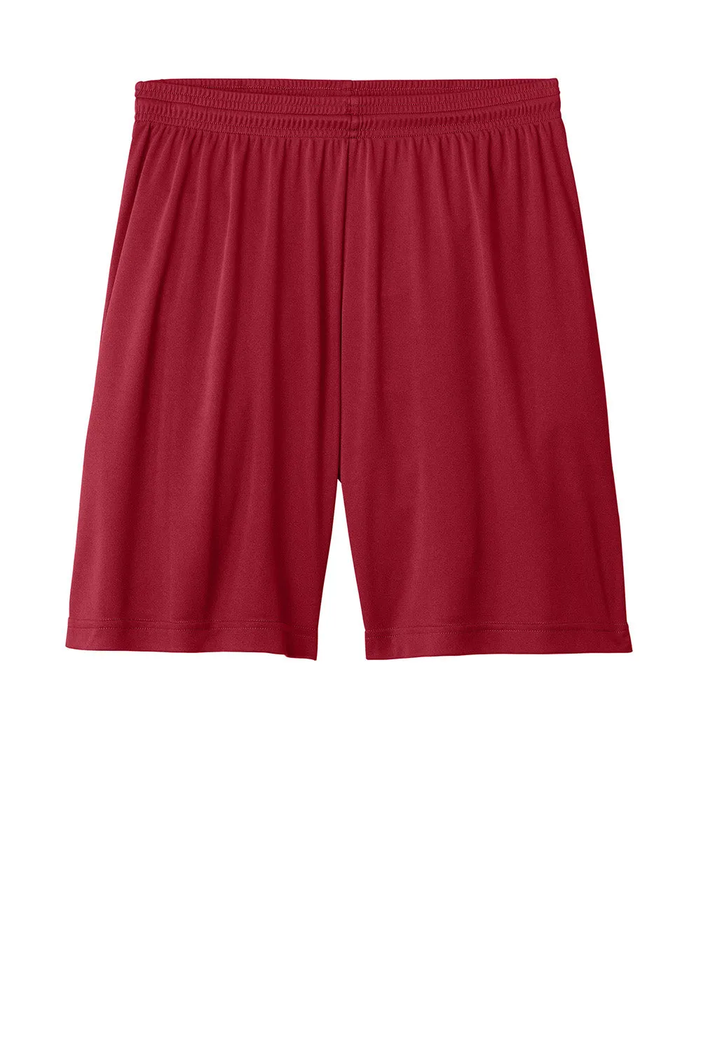 Sport-Tek Mens Moisture Wicking Competitor Athletic Shorts - Deep Red