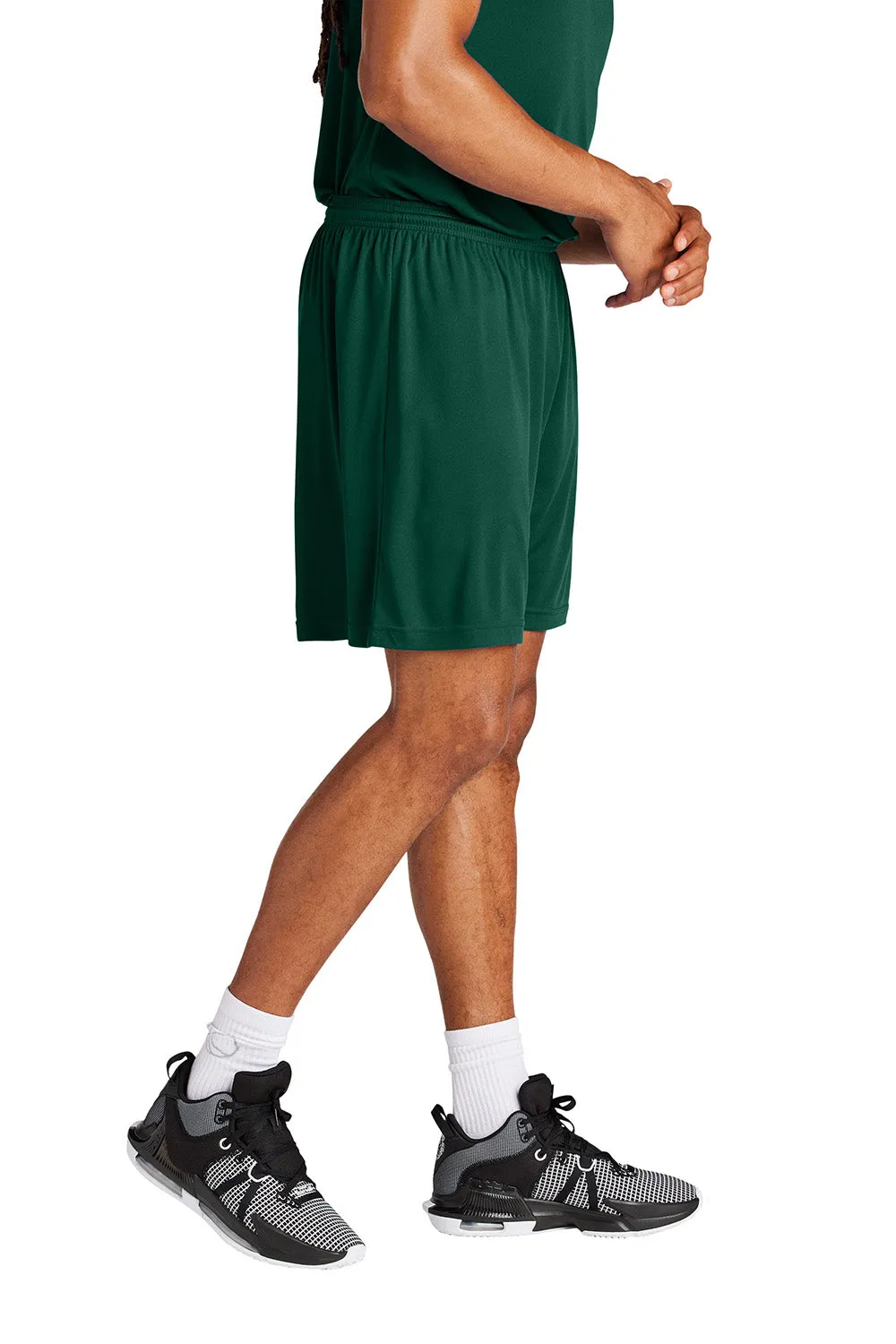 Sport-Tek Mens Moisture Wicking Competitor Athletic Shorts - Forest Green