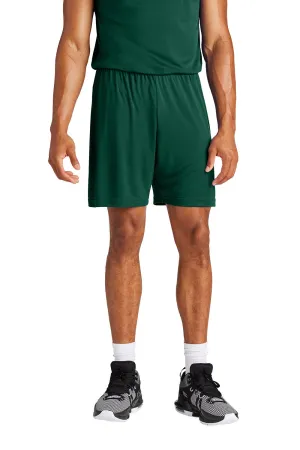 Sport-Tek Mens Moisture Wicking Competitor Athletic Shorts - Forest Green