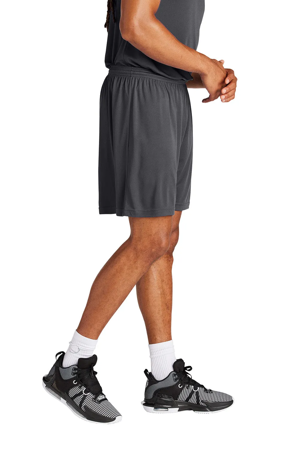 Sport-Tek Mens Moisture Wicking Competitor Athletic Shorts - Iron Grey