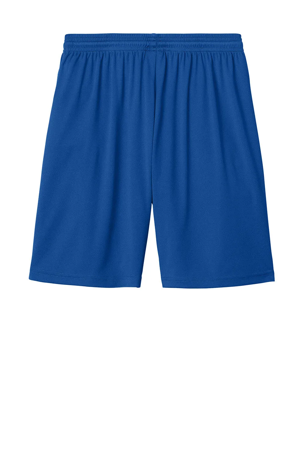 Sport-Tek Mens Moisture Wicking Competitor United Athletic Shorts - True Royal Blue/White