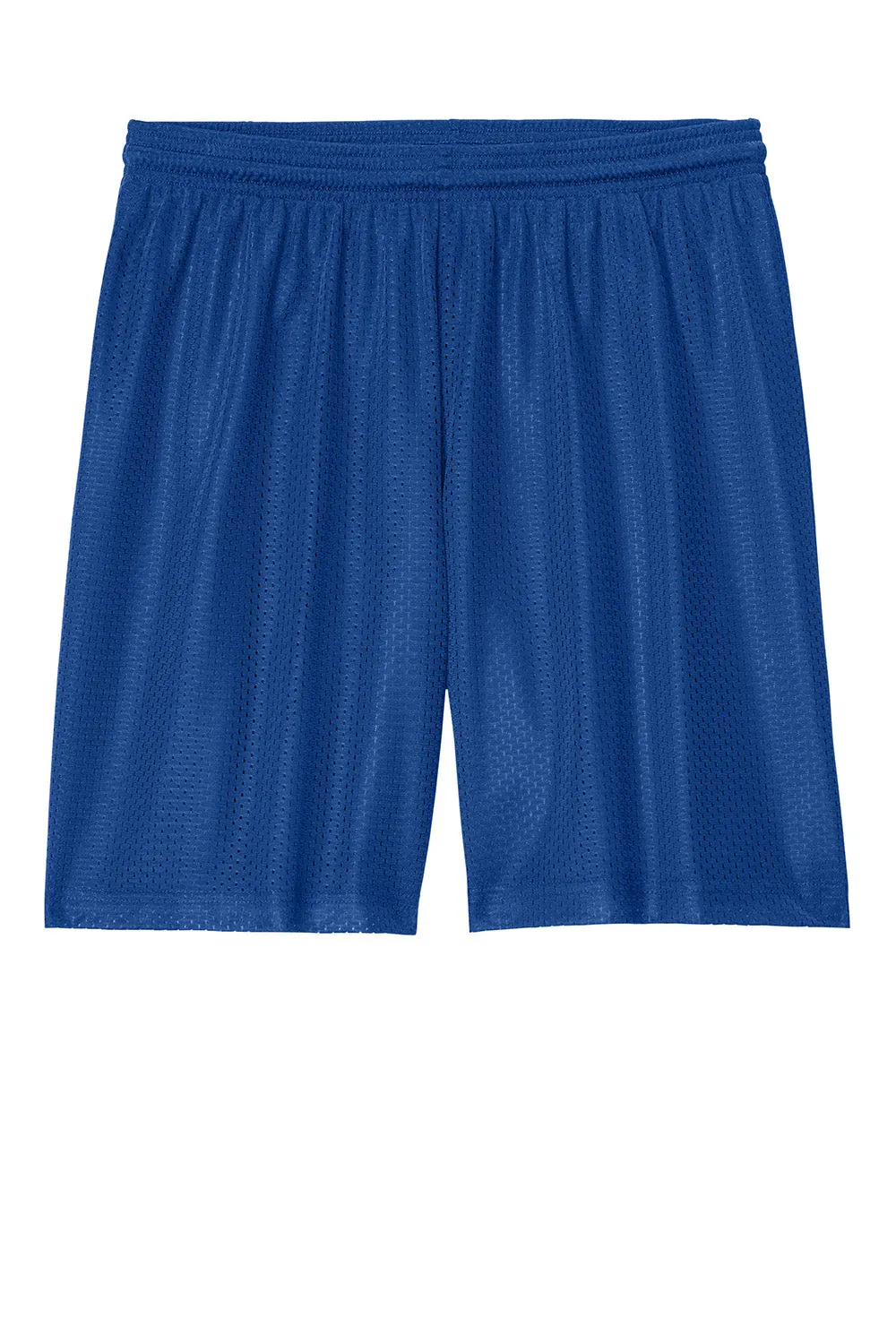 Sport-Tek Mens Moisture Wicking Mesh Athletic Shorts - True Royal Blue