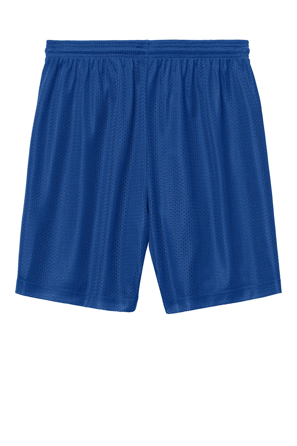 Sport-Tek Mens Moisture Wicking Mesh Athletic Shorts - True Royal Blue