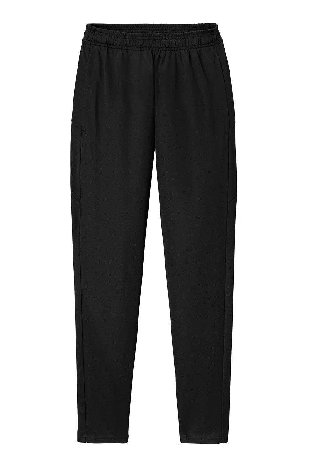 Sport-Tek Mens Moisture Wicking Travel Pants w/ Pockets - Black