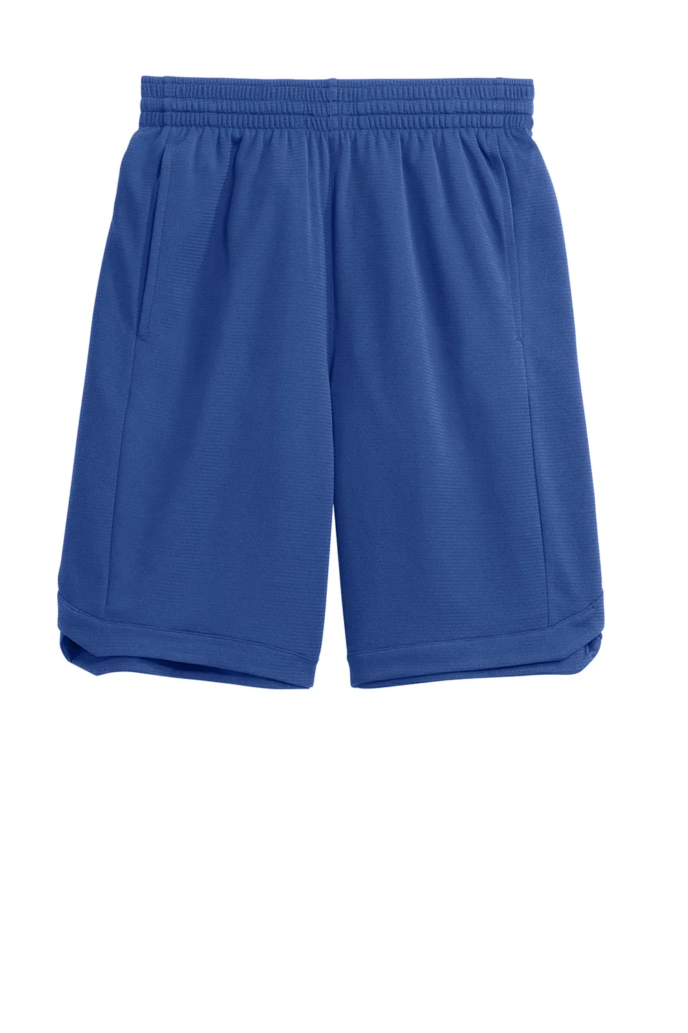 Sport-Tek Mens Position PosiCharge Shorts w/ Pockets - True Royal Blue