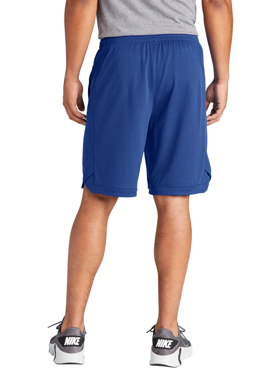 Sport-Tek Mens Position PosiCharge Shorts w/ Pockets - True Royal Blue