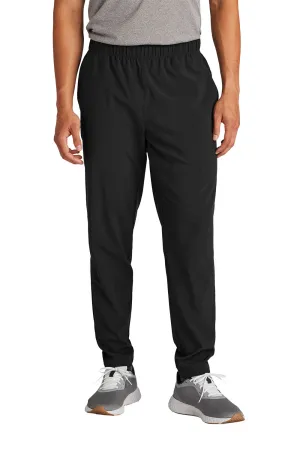 Sport-Tek Mens Repeat Moisture Wicking Pants w/ Pockets - Black
