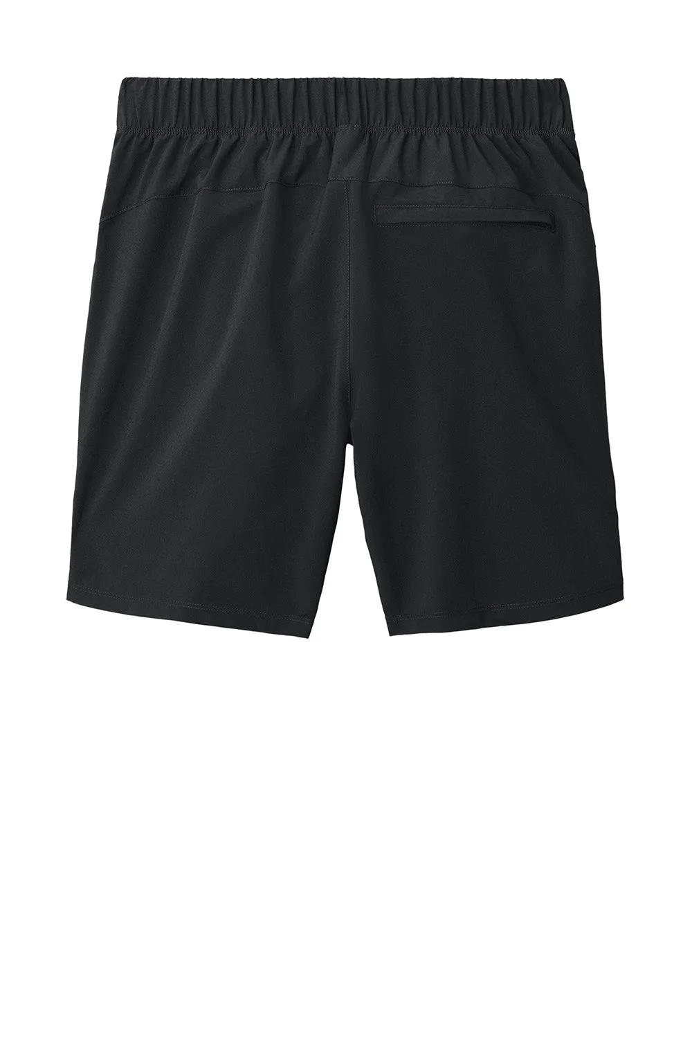 Sport-Tek Mens Repeat Moisture Wicking Shorts w/ Pockets - Black