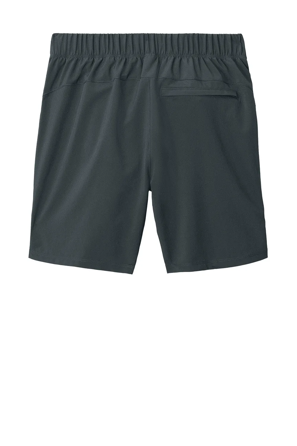 Sport-Tek Mens Repeat Moisture Wicking Shorts w/ Pockets - Iron Grey