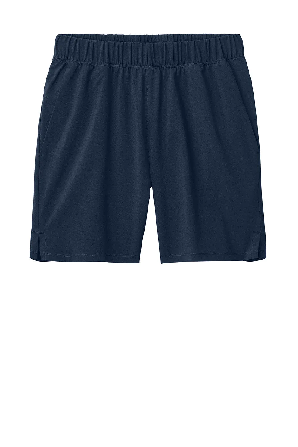 Sport-Tek Mens Repeat Moisture Wicking Shorts w/ Pockets - True Navy Blue