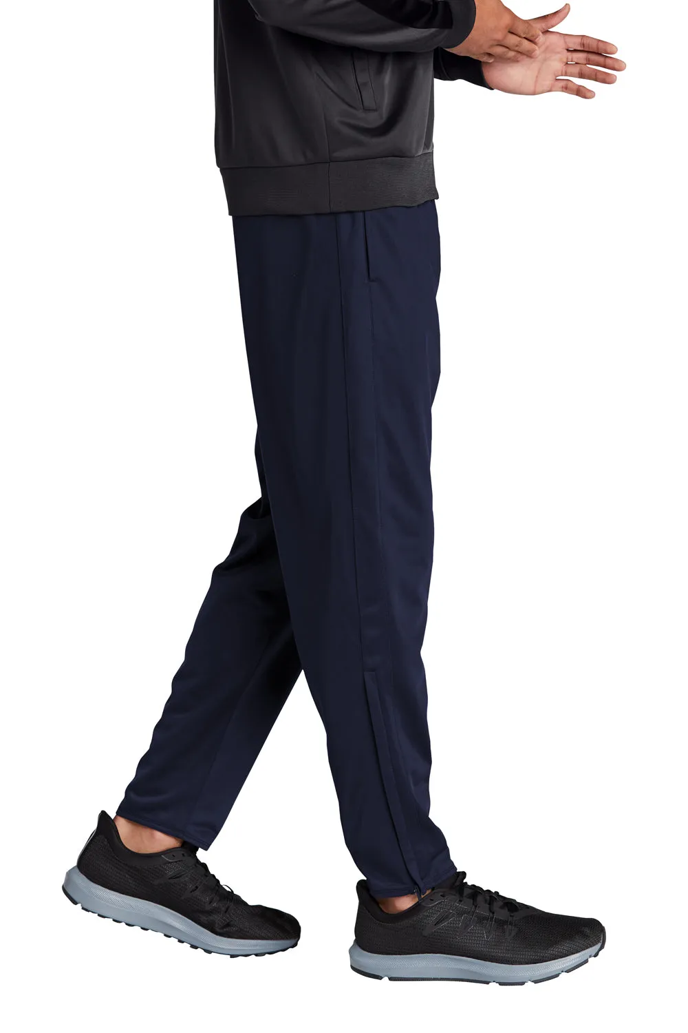 Sport-Tek Mens Tricot Track Pants w/ Pockets - True Navy Blue