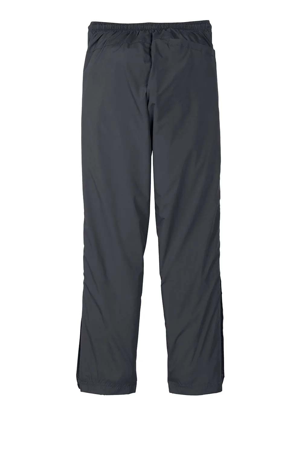Sport-Tek Mens Water Resistant Wind Pants w/ Pockets - Graphite Grey