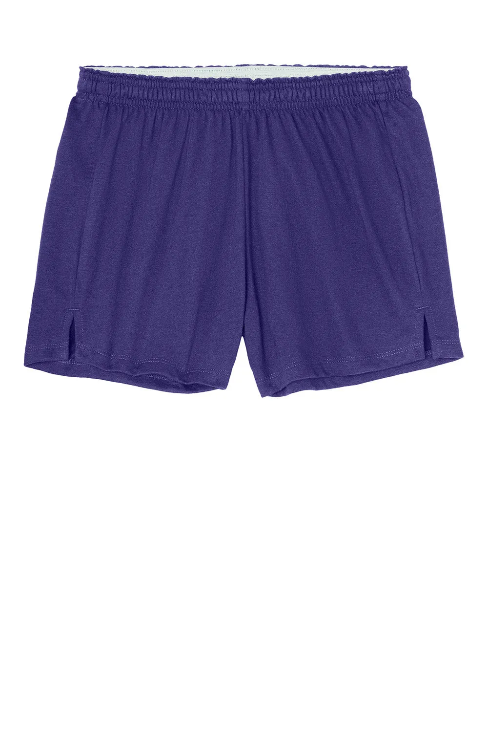 Sport-Tek Womens Jersey Knit Squad Shorts - Purple