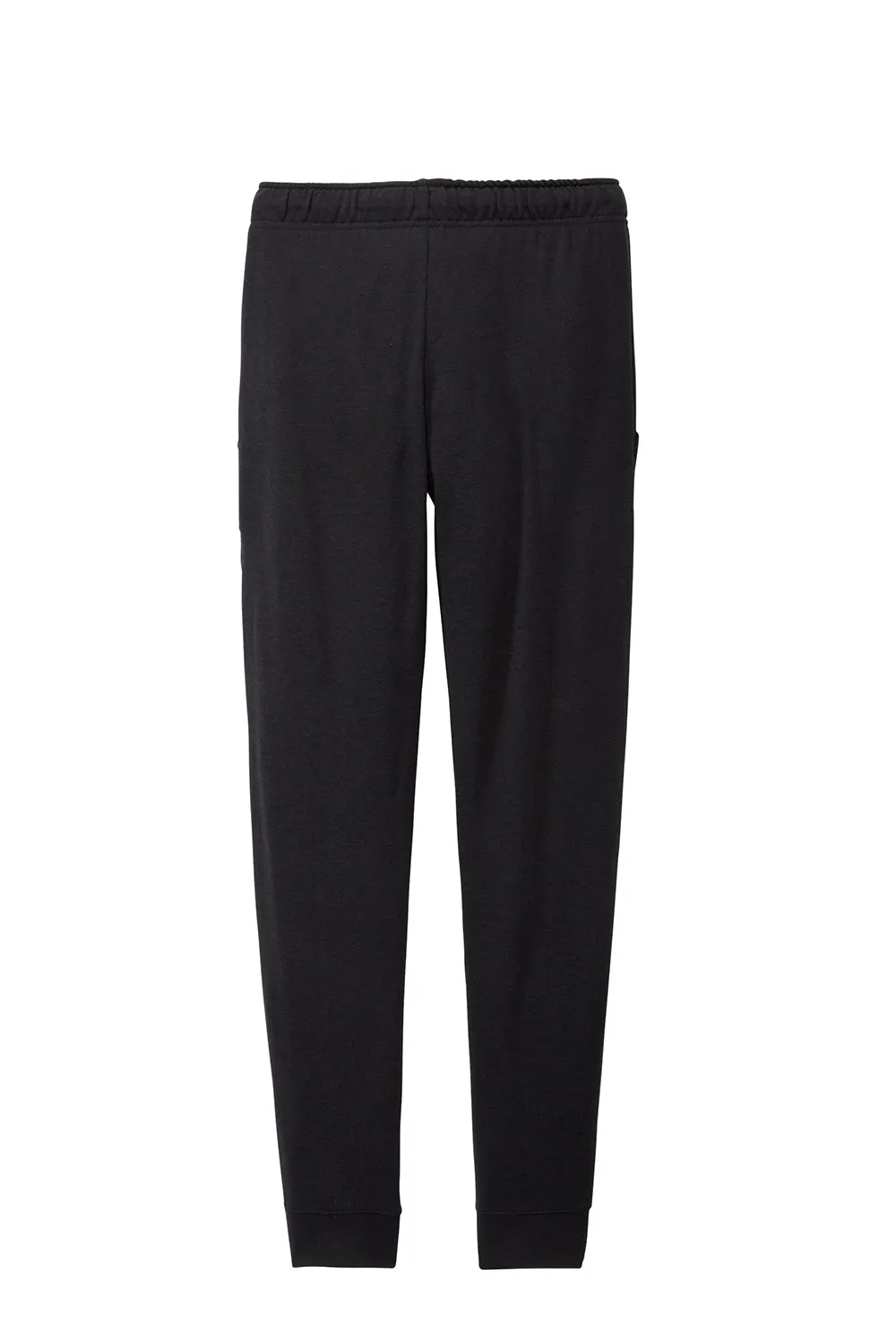 Sport-Tek Womens Moisture Wicking Fleece Jogger Sweatpants w/ Pockets - Black