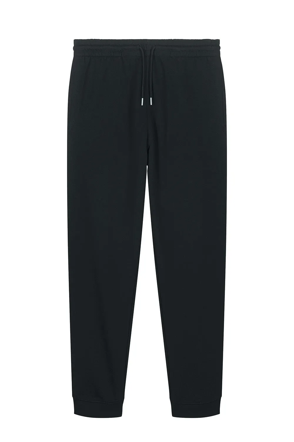 Stanley/Stella Mens Flyer Jogger Sweatpants w/ Pockets - Black