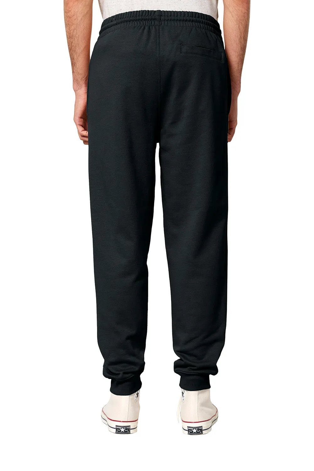 Stanley/Stella Mens Flyer Jogger Sweatpants w/ Pockets - Black