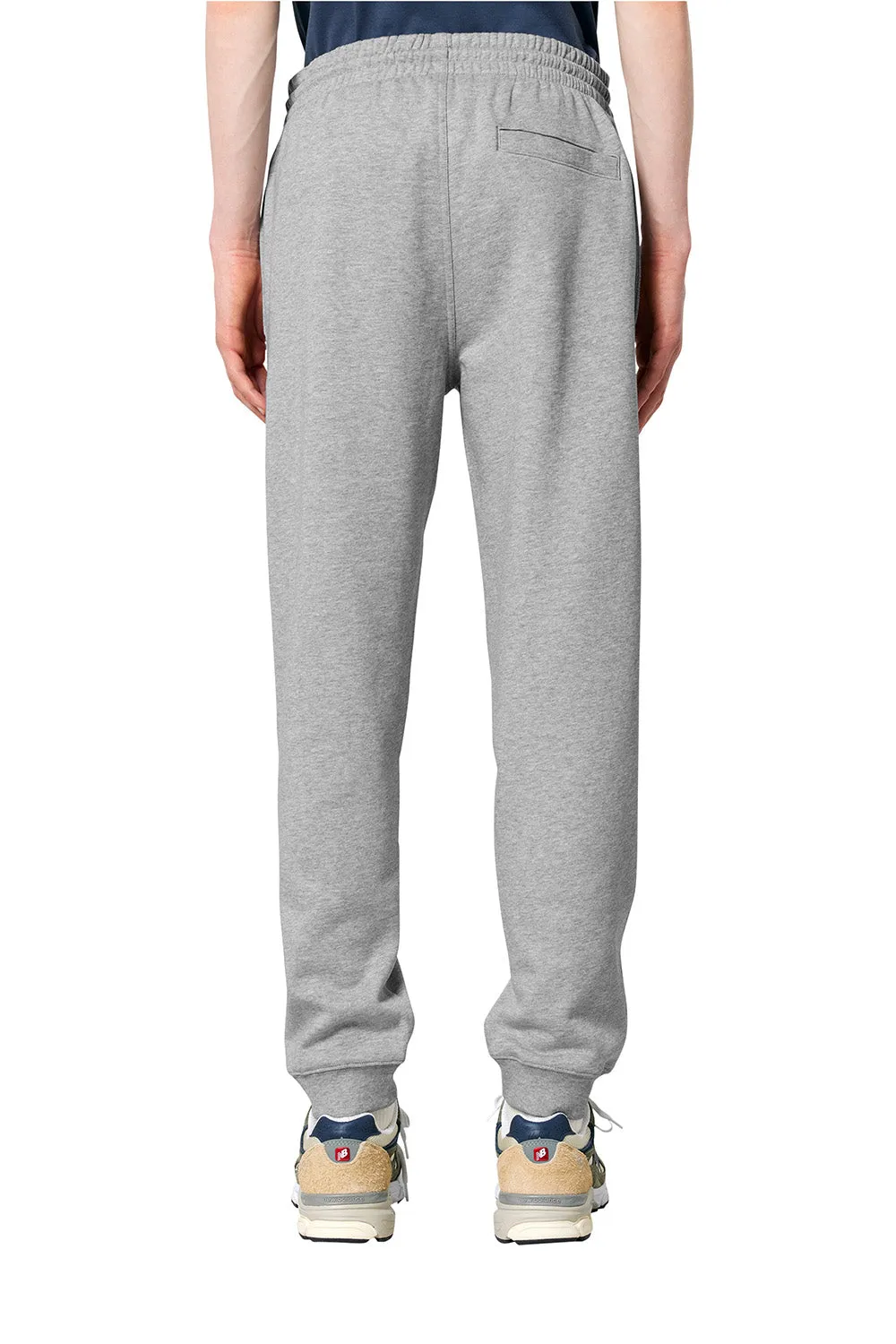 Stanley/Stella Mens Flyer Jogger Sweatpants w/ Pockets - Heather Grey
