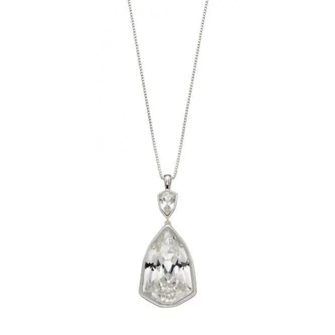 Pendentif Trilliant en Argent Sterling Swarovski P4843C Bijoux Beginnings