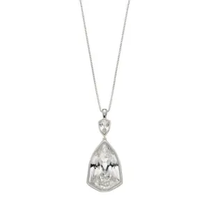 Pendentif Trilliant en Argent Sterling Swarovski P4843C Bijoux Beginnings