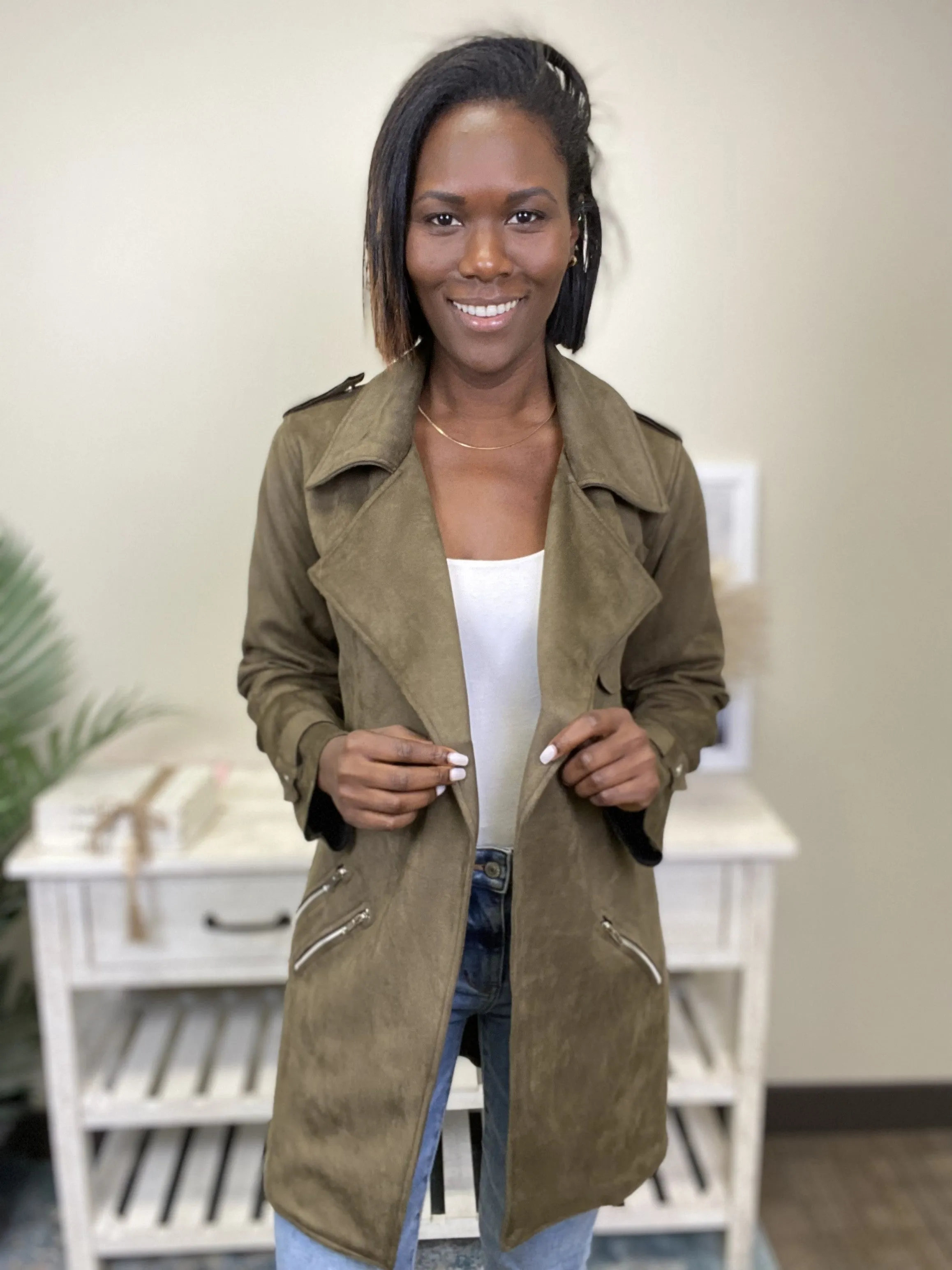 Stroll In The Park Women's Blazer Coat *Final Sale*