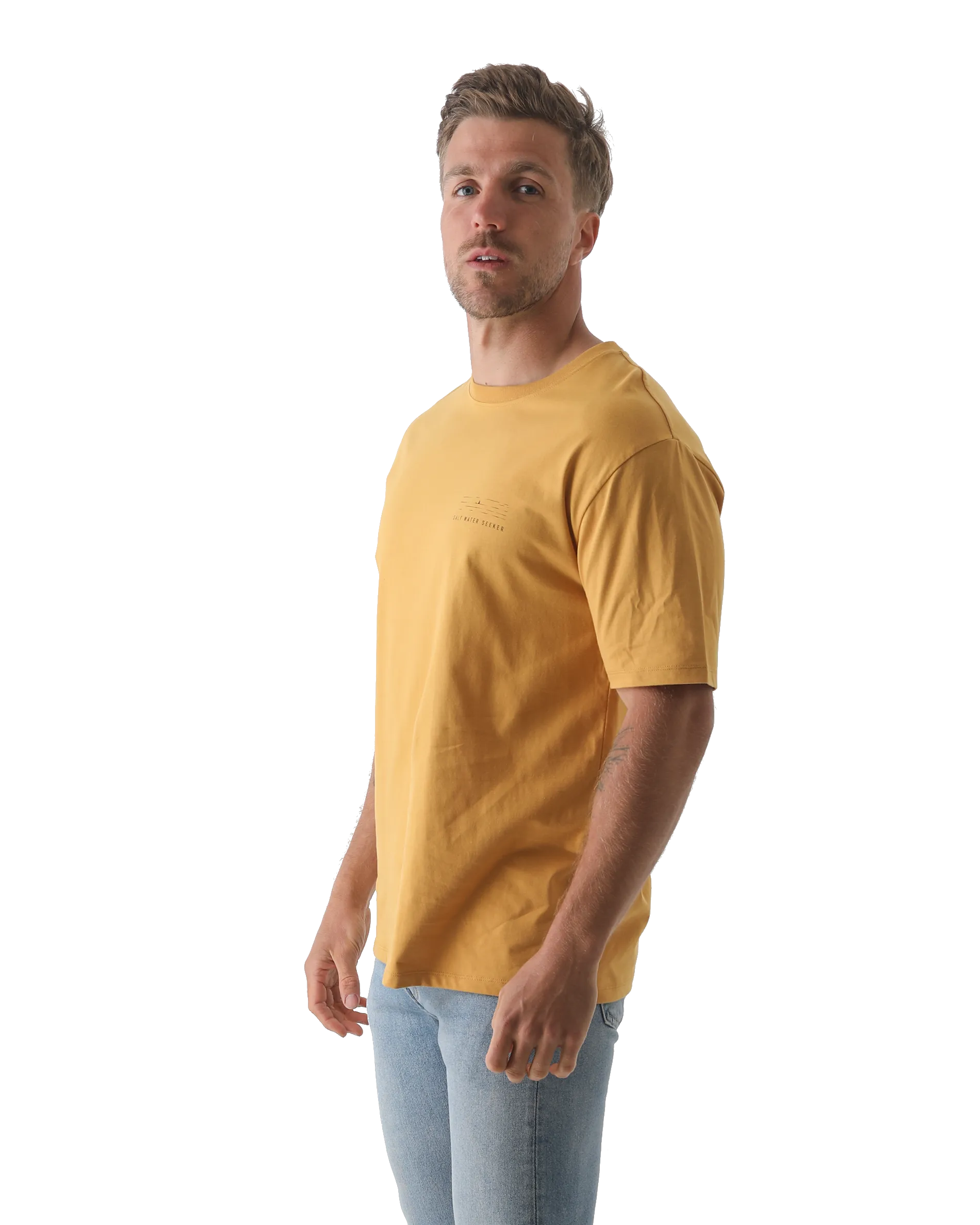 Sunset Sessions T-Shirt in Faded Mustard