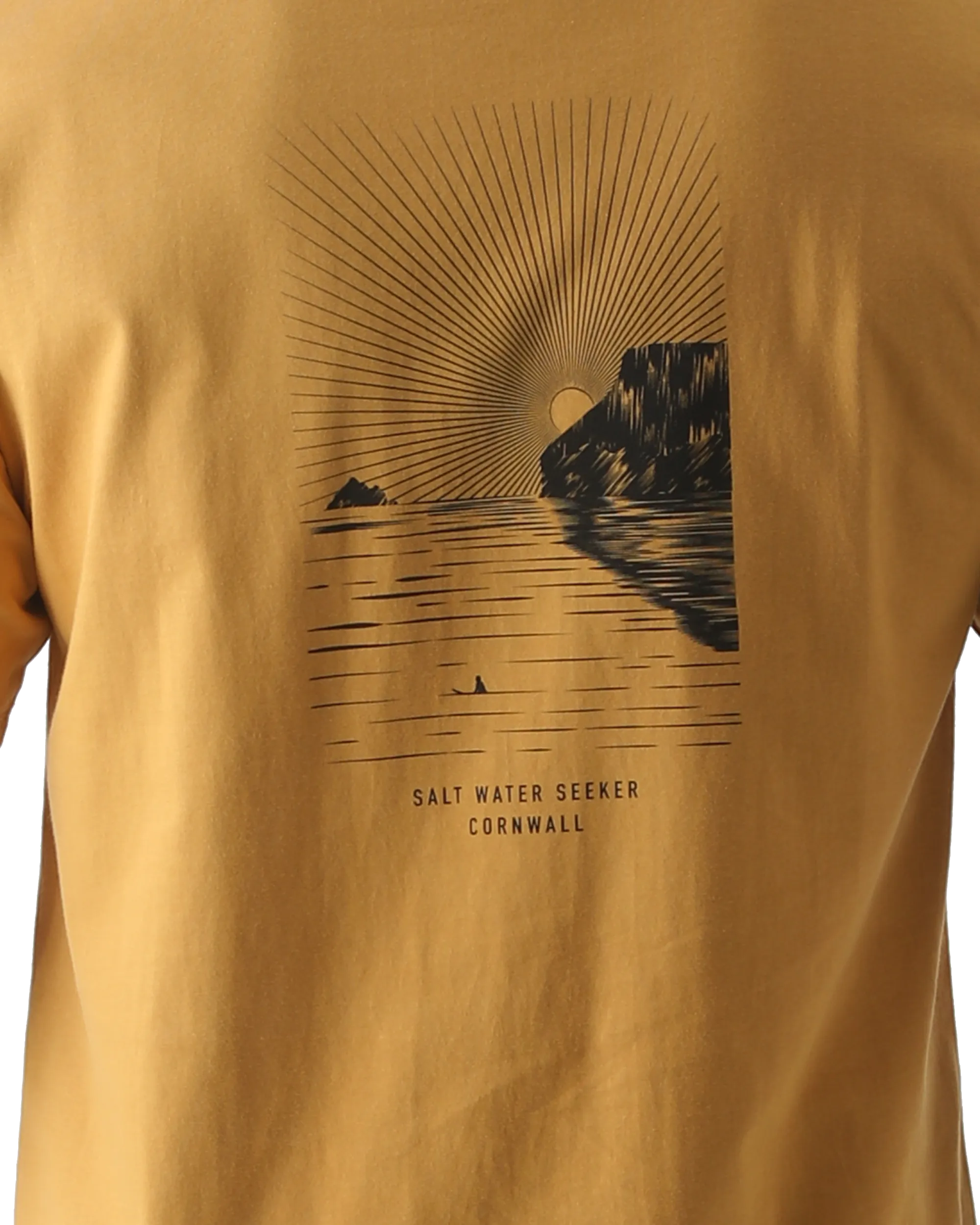 Sunset Sessions T-Shirt in Faded Mustard