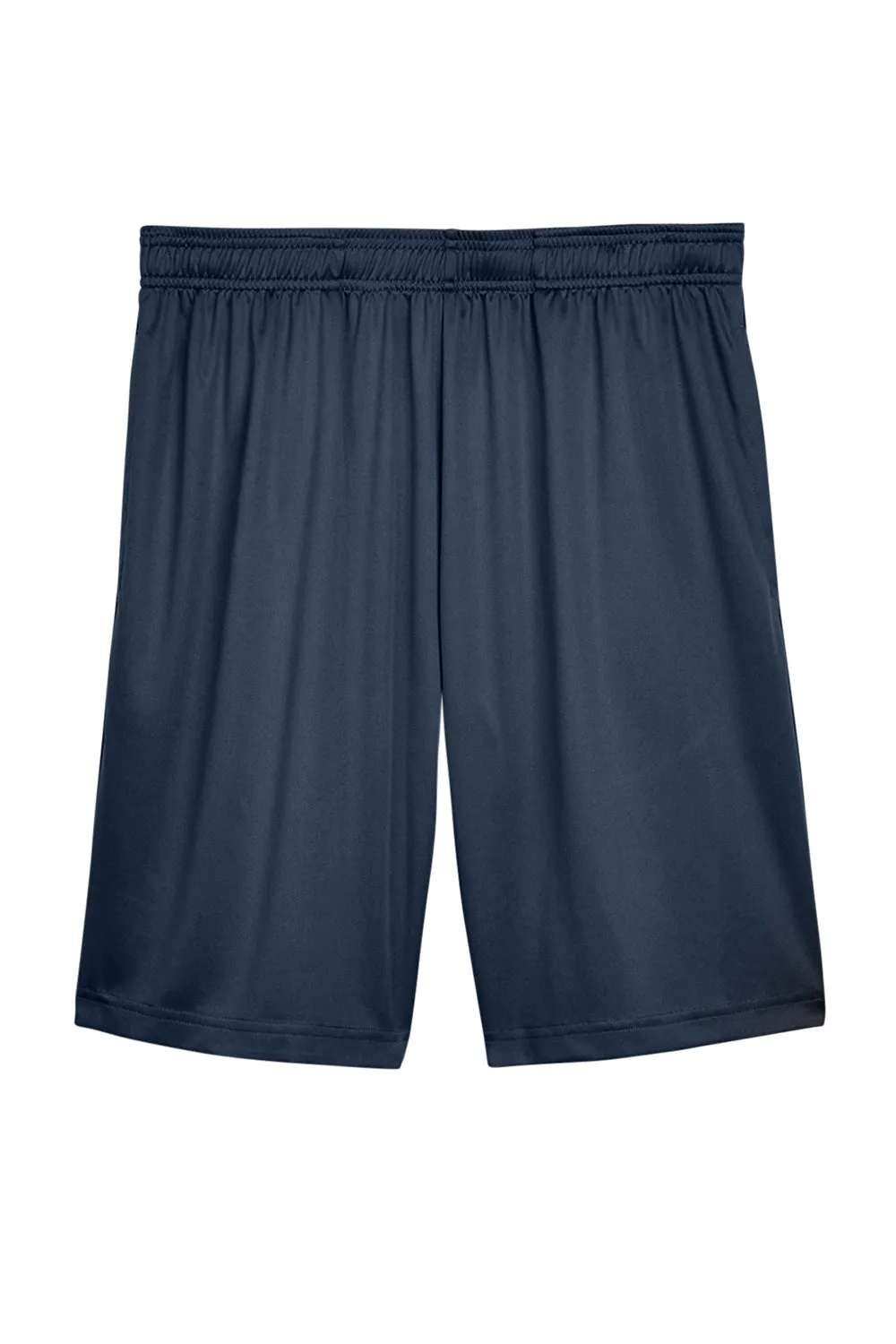 Team 365 Mens Zone Performance Moisture Wicking Shorts w/ Pockets - Dark Navy Blue