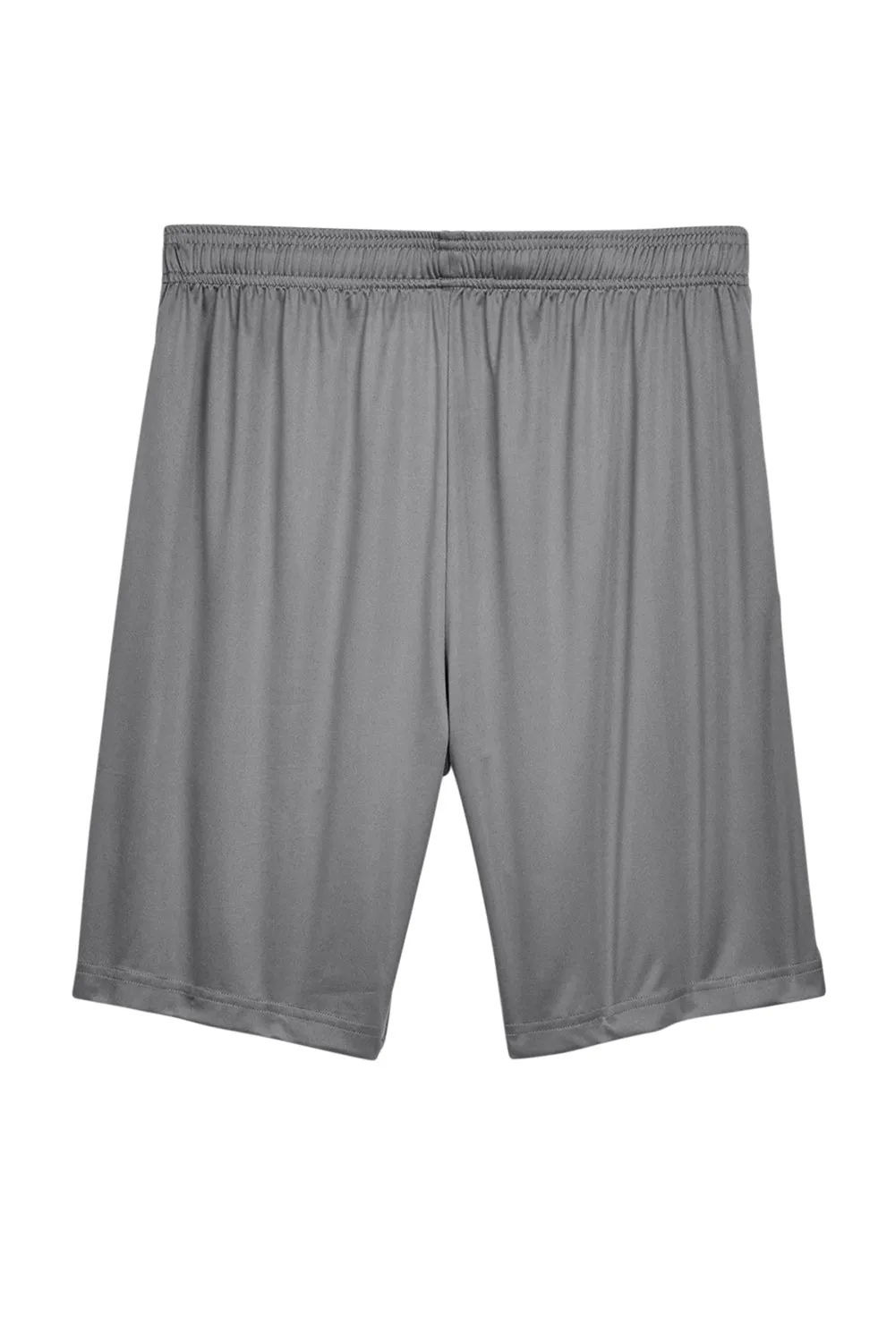 Team 365 Mens Zone Performance Moisture Wicking Shorts w/ Pockets - Graphite Grey