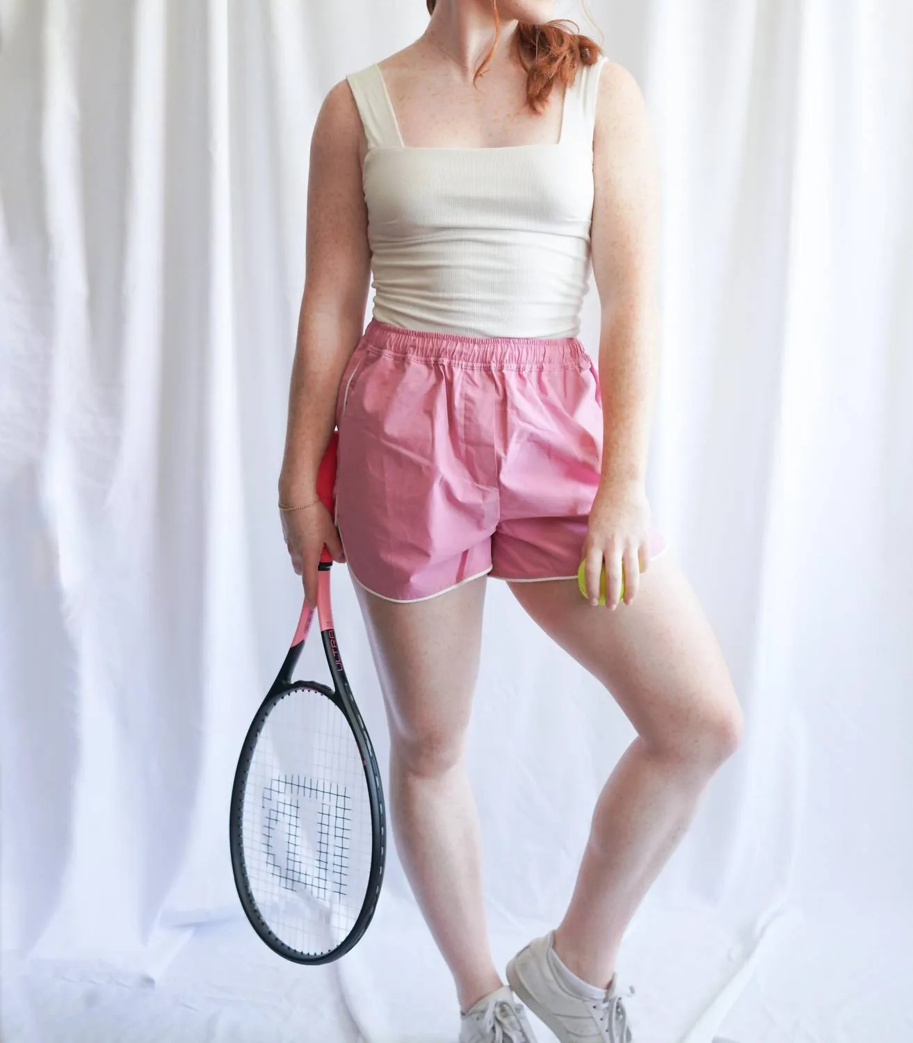 Tennis Shorts In Pink