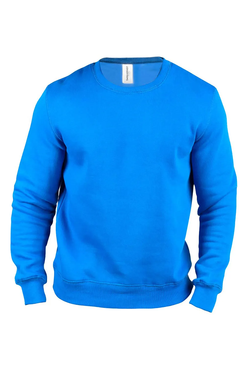 Threadfast Apparel Mens Ultimate Fleece Crewneck Sweatshirt - Royal Blue